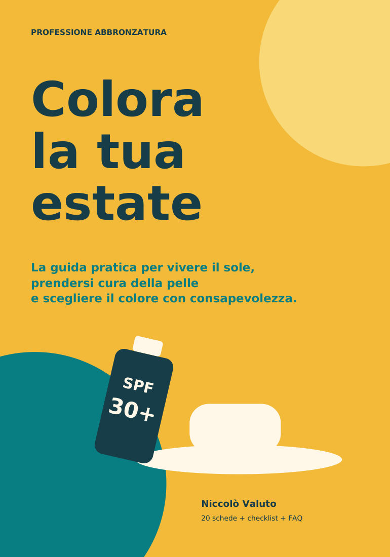 Copertina della guida Colora la tua estate